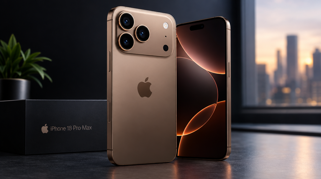 novo iPhone 18 Pro Max